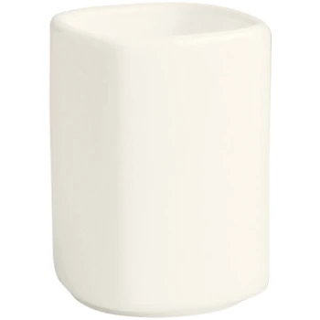 RAK Porcelain Ska 2 3/8" Ivory Porcelain Toothpick Holder - 6/Case