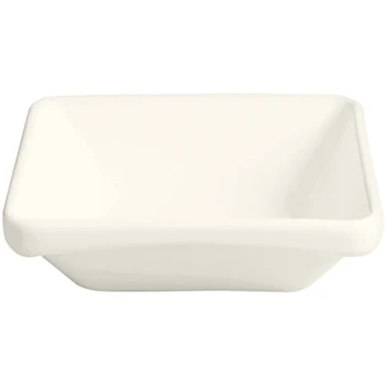 RAK Porcelain Ska 7.1 oz. Ivory Square Porcelain Bowl - 12/Case