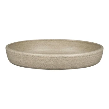 RAK Porcelain Rakstone Selva 9 7/16" Gray Porcelain Deep Plate - 2/Case