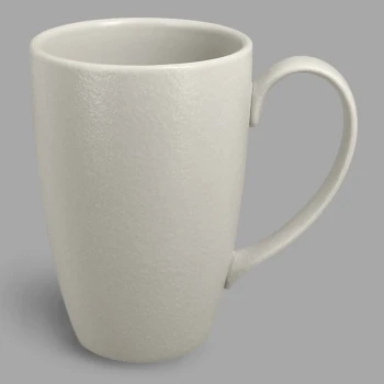 RAK Porcelain Neo Fusion 15.2 oz. Sand White Porcelain Mug - 12/Case