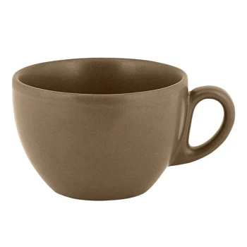 RAK Porcelain Genesis Mat 7.8 oz. Crust Porcelain Coffee Cup - 12/Case