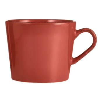 Libbey Farmhouse 9 oz. Barn Red Porcelain Cup - 36/Case