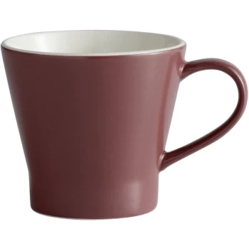 Libbey ENG-12-M Englewood 10.75 oz. Matte Mulberry Porcelain Mug - 36/Case