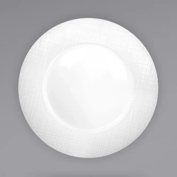 International Tableware Dresden 10 3/8" Bright White Porcelain Plate - 24/Case