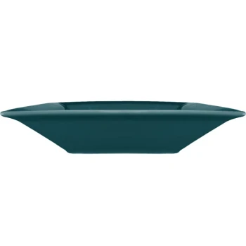 International Tableware Elite 13 oz. Square Blueberry Porcelain Grapefruit Bowl - 24/Case