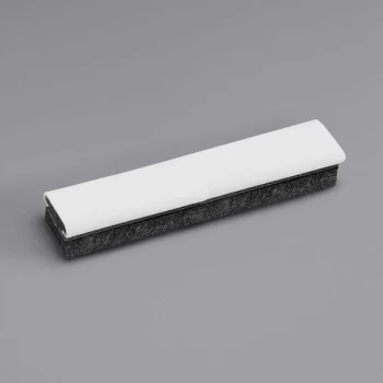 Quartet 807222 12" x 2" Felt Deluxe Chalkboard Eraser / Cleaner