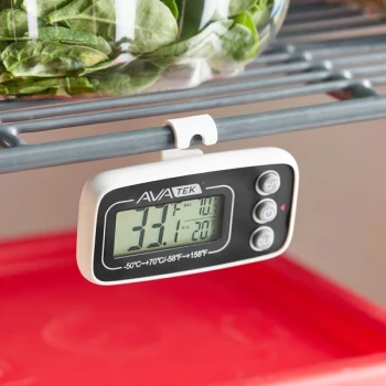 AvaTek Digital Refrigerator / Freezer Thermometer with High / Low Sensing