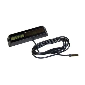 AllPoints 621071 4" x 1" Solar Powered Digital Refrigerator / Freezer Thermometer