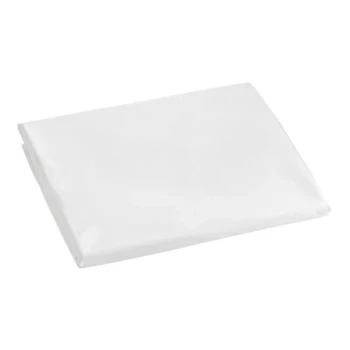 Berkshire Hospitality Protextile 54" x 77" x 8" Full XL Size White 100% Polyester Bed Bug-Proof Box Spring Encasement - 12/Case