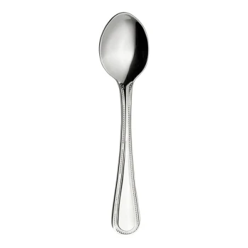 WNK Pearl from Steelite International 6 1/2" 18/10 Stainless Steel Extra Heavy Weight Demitasse Spoon - 12/Case