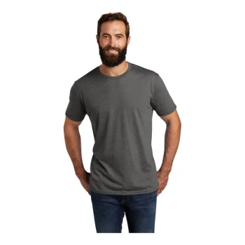 AllMade AL2004 Unisex Customizable Space Black Short Sleeve T-Shirt - Tri-Blend - 2X