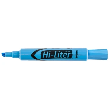 Avery® 7746 Hi-Liter® Light Blue Chisel Tip Desk Style Highlighter - 12/Pack