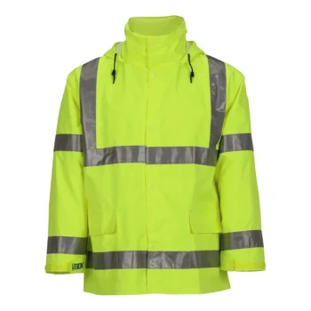 Tingley Vision Type R Class 3 Hi-Vis Lime Jacket J23122.4X - 4X