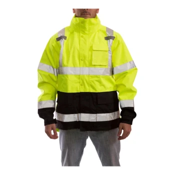 Tingley Icon Type R Class 3 Hi-Vis Yellow Jacket with Black Panels J24122.2X - 2X