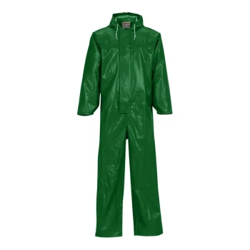 Tingley Safetyflex Green Coveralls with Hood V41108.2X - 2X