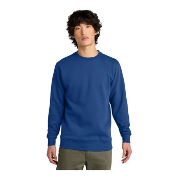District DT6104 Unisex Customizable Deep Royal V.I.T. Fleece Crewneck Sweatshirt - Ring-Spun Cotton / Poly Blend - 2X