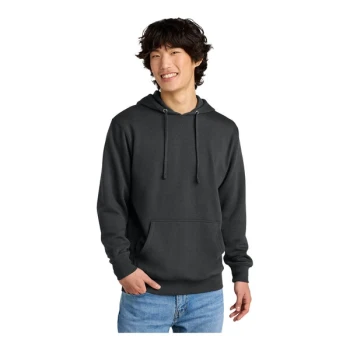 District DT6100 Unisex Customizable Charcoal V.I.T. Fleece Hoodie Sweatshirt - Ring Spun Cotton - 2X