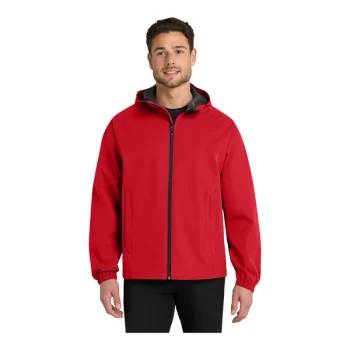 Port Authority J407 Unisex Customizable Rich Red Essential Rain Jacket - 4X