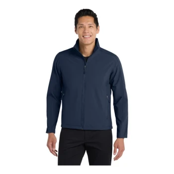Port Authority J317 Unisex Customizable Dress Blue Core Soft Shell Jacket - Large