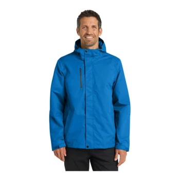 Port Authority J331 Unisex Customizable Direct Blue All-Conditions Parka Jacket - Medium