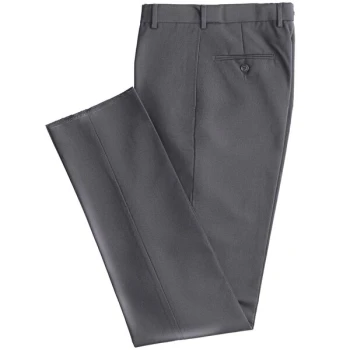 National Patrol by Henry Segal Women's Gray Flat Front Suit Pants - 10