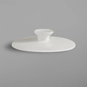 RAK Porcelain Classic Gourmet Ivory Porcelain Teapot Lid - 12/Case