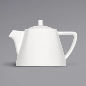 Bauscher Options from BauscherHepp 11.8 oz. Bright White Porcelain Teapot with Lid - 24/Case