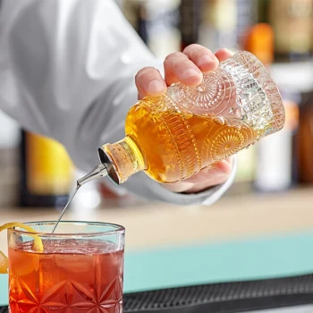 Barfly® 6.8 oz. Retro Design Glass Bitters Bottle M37186