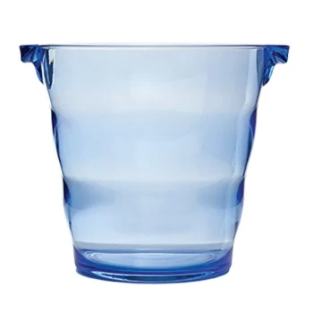 Franmara 9040 Monterey Duo 4.25 Qt. Ultramarine Customizable Acrylic Wine Bucket