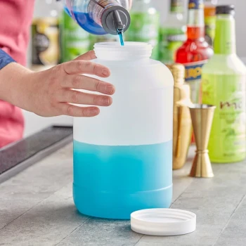 Choice 1 Gallon Backup Container with White Cap