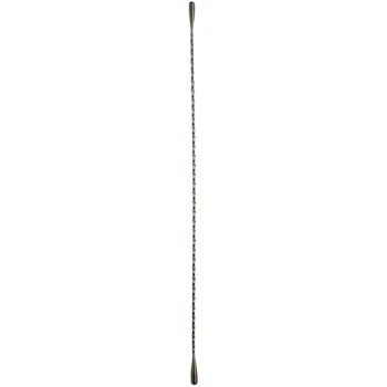 Barfly® M37033BK 17 1/8" Gun Metal Black Finish Stainless Steel Double End Stirrer