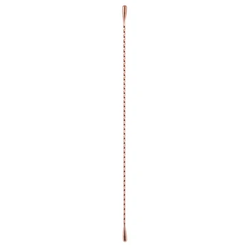 Barfly® M37033CP 17 1/8" Copper Plated Double End Stirrer
