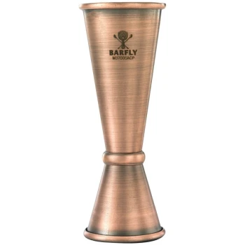 Barfly® M37005ACP 1 oz. & 2 oz. Antique Copper Japanese Style Jigger