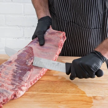 Mercer Culinary M13612 BPX® 12" Granton Edge Cimeter Knife with Nylon Handle