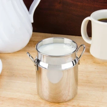 American Metalcraft MICH10 10 oz. Stainless Steel Milk Can Creamer
