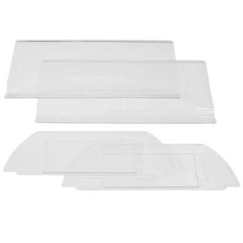 Carlisle 667207 Clear Food Bar Conversion Kit for 4' Six Star Portable Food Bar