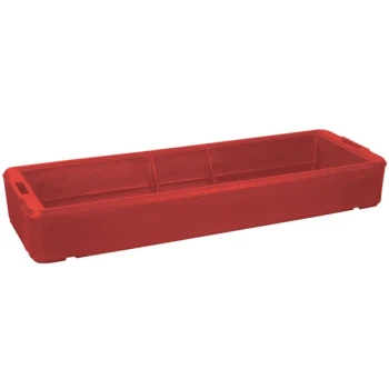 Carlisle 660305 Red Basin for 6' "Six Star" Portable Food Bar