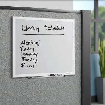 Quartet SM531 Classic 24" x 18" Magnetic Whiteboard with Silver Aluminum Frame