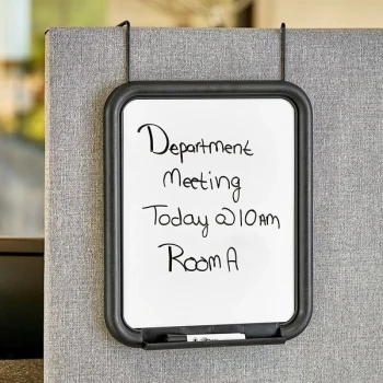 Safco 4158CH Panelmate 13 1/2" x 16 5/8" Dry Erase Board - 6/Case