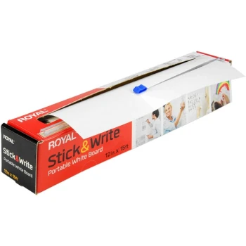 Royal 15" x 2" Portable Whiteboard with Cutter 89410L