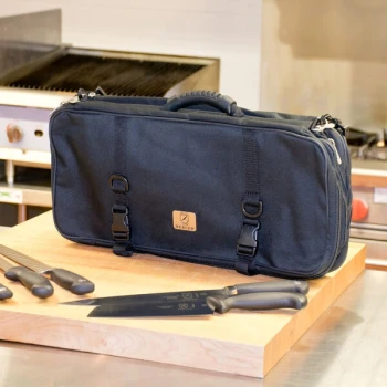 Mercer Culinary M30429M 29 Pocket Triple-Zip Knife Case
