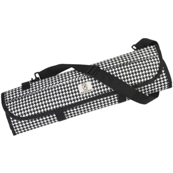 Mercer Culinary M30007HT Houndstooth 8 Pocket Knife Roll