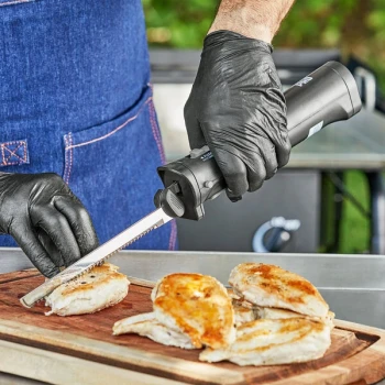 Backyard Pro Butcher Series Cordless Rechargeable Lithium Ion Electric Knife Set