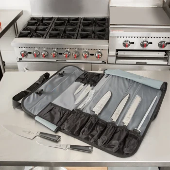 Mercer Culinary M21840 ZüM® 10-Piece Knife Case Set