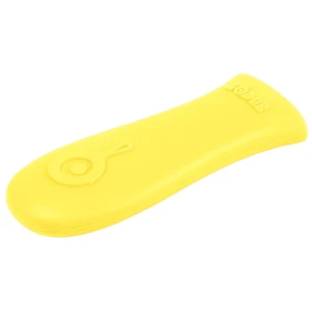 Lodge ASHH21 Silicone Yellow Handle Holder for Lodge Traditional Skillets 10 1/4" and Up