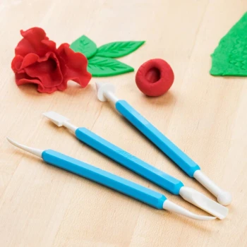 Ateco 4205 3-Piece / 6 Shape Sculpturing Tool Set