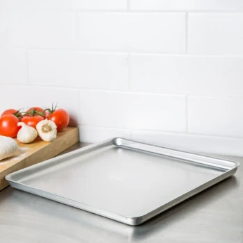 American Metalcraft SQ1610 16" x 16" x 1" Square Deep Dish Pizza Pan