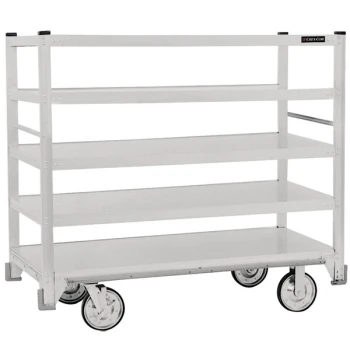 Cres Cor 271-51-5927-Z Correctional Queen Mary Banquet Service Cart with 5 Flat Shelves