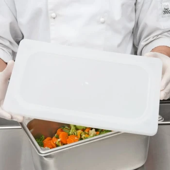 Vollrath 52432 Super Pan V® 1/3 Size Flexible Steam Table / Hotel Pan Lid