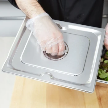 Vollrath 93200 Half Size Stainless Steel Solid Cover for Super Pan 3®
